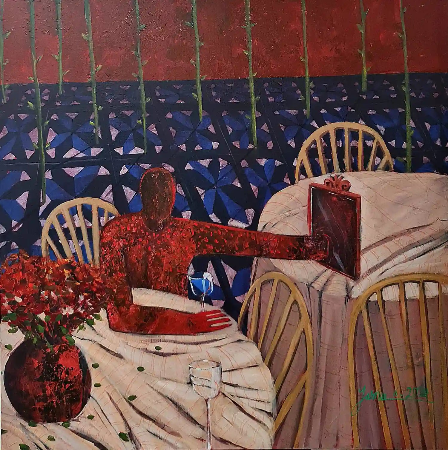 Yasmeen Abdullah  Paintings